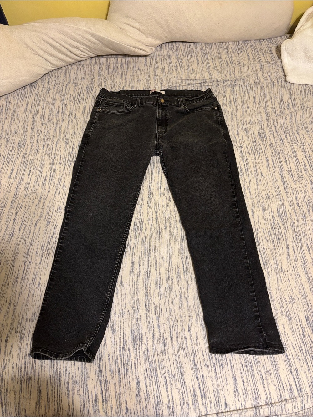 Signature by Levi Strauss Men’s Slim Black Jeans - Classic Five-Pocket